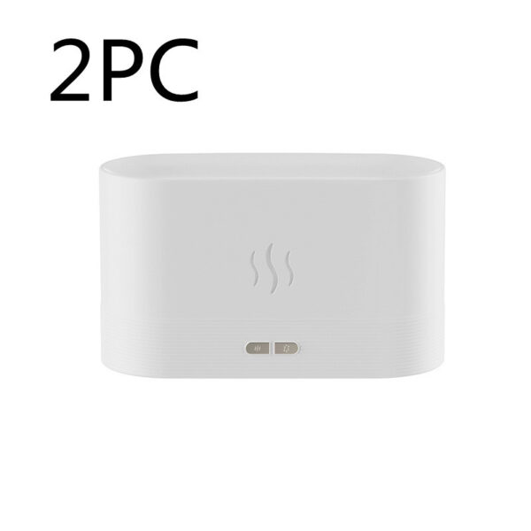 Aroma Diffuser With Flame Light Mist Humidifier Aromatherapy Diffuser With Waterless Auto-Off Protection For Spa Home Yoga Office - Image 8